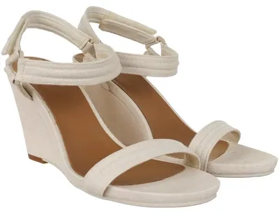Produktbild von Lacoste - "Karoly" Hohe Absätze für Damen, Leder PP9562 (41 EU) (Beige)