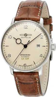 Produktbild von Zegarek męski Zeppelin 80625 brązowy