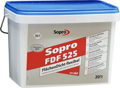 Zdjęcie produktu dla Sopro Flexible Surface Sealant FDF Grey 20 KG wiadro