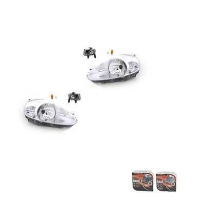 Produktbild von Scheinwerfer Satz + Osram Night Breaker Laser passend für Fiat Punto 199 07/08 51782368 51782369 51840989 51840995 Johns