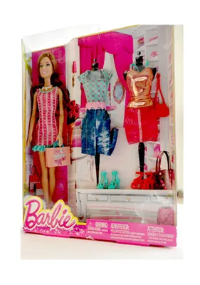 Produktbild von Mattel Barbie Brünett BBX44 Life in a Dreamhouse incl. 3 Outfits und Accessoires