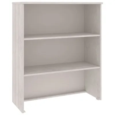 Produktbild von Highboard-Oberteil HAMAR Weiß 85x35x100 cm Massivholz