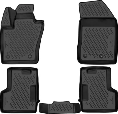 Produktbild von WALSER XTR Gummi Fussmatten Auto für Jeep Renegade SUV 2014-Heute, 100% passgenaue Auto Fußmatten, robuste Universal Fußmatte Auto, Gummimatten Auto, Auto Fussmatten Gummi, Auto Gummimatten