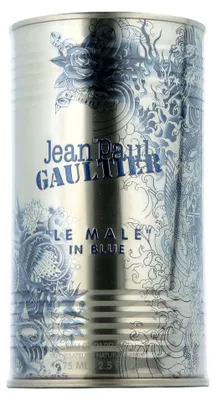 Produktbild von Jean Paul Gaultier Le Male In Blue, Männer, 75 ml, Nicht nachfüllbare Flasche, Flüssiges Parfüm, Anis, Lavander