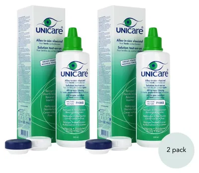 Produktbild von Unicare All in one Linsenlösung hart 200 ml