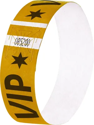 Zdjęcie produktu dla sigel event holder "Super Soft", z nadrukiem "VIP", złoty