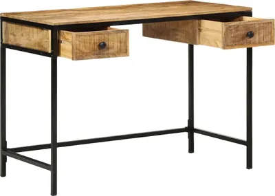 Zdjęcie produktu dla Biurko 105X50X75 Cm Lite Drewno Mango Lumarko!