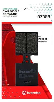 Obrázok produktu pre Sada brzdových doštičiek BREMBO (zadné) 07088