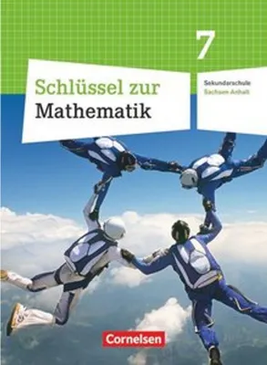 Obrázek produktu pro Schlüssel zur Mathematik 7. Schuljahr. Schülerbuch. Sekundarschule Sachsen-Anhalt