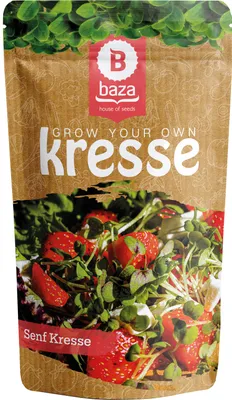 Produktbild von Grow Your Own Kressen Senfkresse | Anzuchtsets von Baza