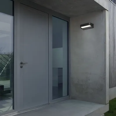 Obrázek produktu pro Briloner LED 8W IP44 venkovní lampa Rounded Black