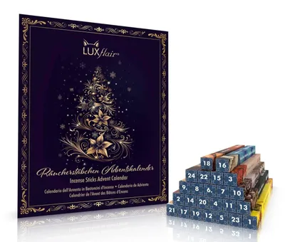 Image de Calendrier de l'Avent aux bâtonnets d'encens, avec 48 parfums
