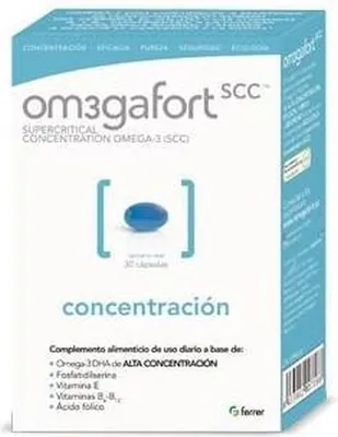 Obrázok produktu pre Ferrer Omegafort Koncentrácia Om3gafort 30 cap