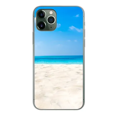 Produktbild von MuchoWow® Handyhülle Schutzhülle Hülle für iPhone 11 Pro Strand - Meer - Sand Silikon Softcase Handy Hülle - Handy