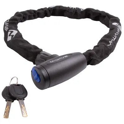Produktbild von Kettenschloss C 6.8,5 M-WAVE, Stahl, L=850mm, Ø=6mm, schwarz