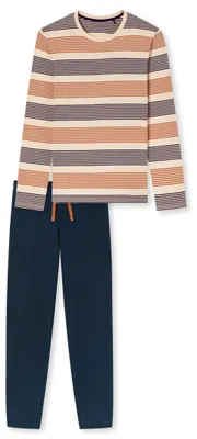 Imagen del producto de Pijama largo para hombre de la marca Schiesser, talla 54, color whisky