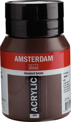 Produktbild von Royal Talens Acrylfarbe 409 Burnt Umber 500 ml - Amsterdam Standard
