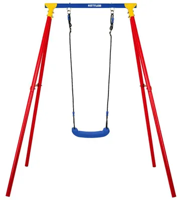 Produktbild von KETTLER Einzelschaukel SINGLE Rot/Blau, Farbe:Rot/Blau