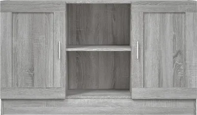 Produktbild von "2026 Aktion"Sideboard - praktischem Design - Wohnzimmerschrank - Kommde für Flur - Grau Sonoma 120x30,5x70 cm Holzwerkstoff DEMöbel 5027861