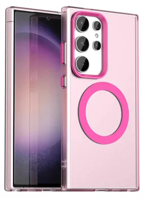Produktbild von Techsuit - CandyCase MagSafe Schutzhülle für Samsung Galaxy S23 Ultra - rosa