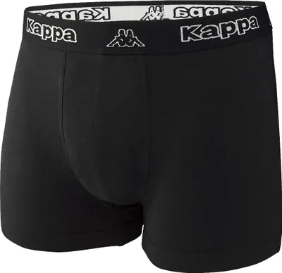 Produktbild von Pack Kappa Boxershorts Schwarz Unterwäsche Herren Boxer Short Gr. L