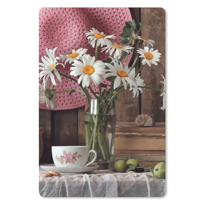 Produktbild von MuchoWow® Mauspad Mousepad Tisch - Tee - Stilleben 40x60 cm - Mousepads - Maus Mat - Pad - Mausunterlage - Schreibtisch Accesoire