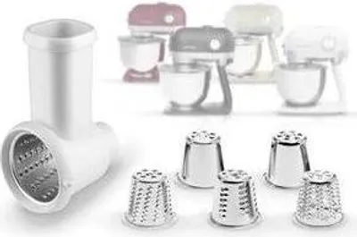 Produktbild von Concept RMP0030, Gemüse-Blattschneidevorrichtung, Silber, Weiß, Concept RM7000, RM7010, RM7020, RM7030.
