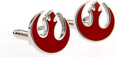 Produktbild von Manschettenknöpfe Star Wars Rebellenallianz rot