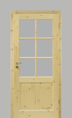 Produktbild von Pertura Landhaustür Fengur Kiefer 73,5x198,5 cm Rechts 02/SP6 (ohne Glas)