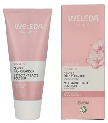 Immagine prodotto di Latte detergente delicato Weleda Sensitive