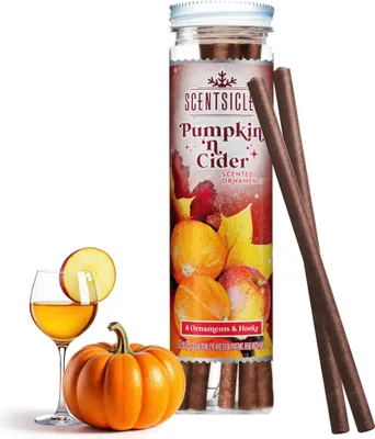 Produktbild von 1.09 Scentsicles Duftstäbchen 6 Stück / 25g - PUMKIN + CIDER - Kürbis und Apfelwein