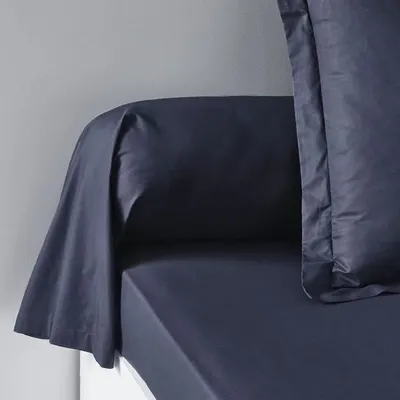 Produktbild von Kissenbezug, 45 x 185 cm, 100% Baumwolle, Marineblau, Essential