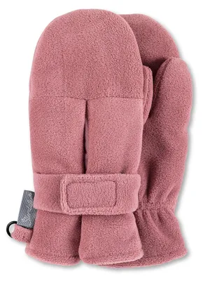 Productafbeelding van Sterntaler meisjesfleece gevoerde handschoenen, parelroze, maat 2 EU