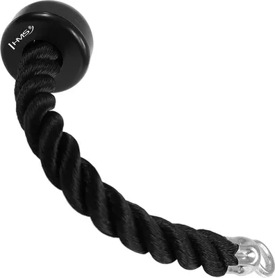 Produktbild von HMS Fitness UW07, Kampfseil, Nylon, Schwarz, 0,3 m