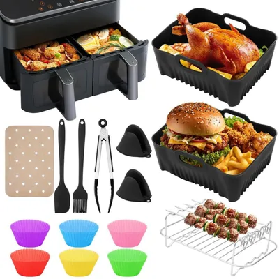 Obrázok produktu pre Sada príslušenstva na fritézu s konvektívnym ohrevom, objem 8,5 litra, kompatibilná s modelmi Ninja SL400/Russell Hobbs