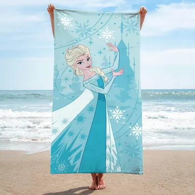 Produktbild von Disney Frozen Winter Refresh Standard-Strandtuch