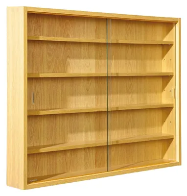 Immagine prodotto di Samolaco - Vetrina, 80x10x60h cm Marrone, 4 Ripiani