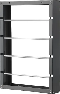 Produktbild von Drahtspulenhalterung mit 4 verstellbaren Stangen, Wandhalterung, Tragkraft 150 lbs