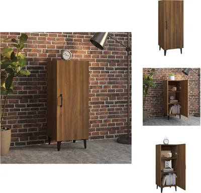 Produktbild von vidaXL Sideboard Braun Eichen-Optik 34,5x34x90 cm Holzwerkstoff -  Sideboards