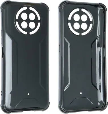 Obrázok produktu pre caseroxx Ochranné puzdro TPU kompatibilné s Cubot KingKong Ace 5, gumové puzdro na mobilný telefón, čierne