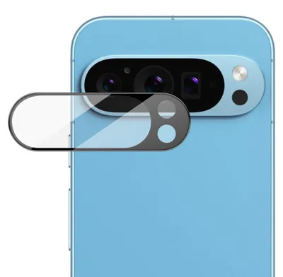 Zdjęcie produktu dla Techsuit Full Camera Glass Szkło aparatu do Google Pixel 9 Pro XL - czarne
