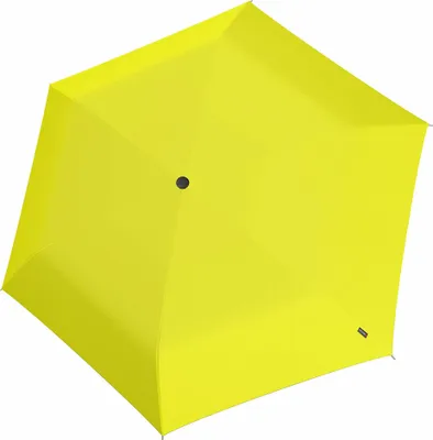 Produktbild von Knirps US.050 Ultra Light Slim Manual Yellow Regenschirm