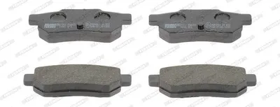 Produktbild von FERODO Bremsbeläge Satz Hinten für HONDA CIVIC VI Hatchback (EJ, EK) FDB472