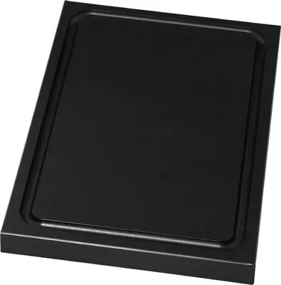 Produktbild von Schneidebrett in Schwarz 30 x 20 cm x 2 cm