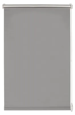 Thermo-Rollgardine, blickdicht, grau, 115x150 cm, Klemm-/Klebebefestigung