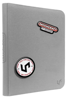 Immagine prodotto di Ultra Pro - Raccoglitore Patchcraft PRO con 9 tasche e chiusura a zip, grigio