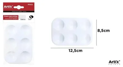 Zdjęcie produktu dla Paleta malarska 19x13cm - Artix