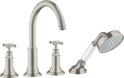 Produktbild von hansgrohe AXOR Montreux 4-Loch Wannenrandarmatur DN15, 16546800