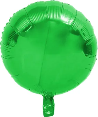 Produktbild von Folienballon rund, Hellgrün, ca. 45 cm