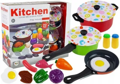 Produktbild von Küchenset Geschirr Cook 22-teilig
